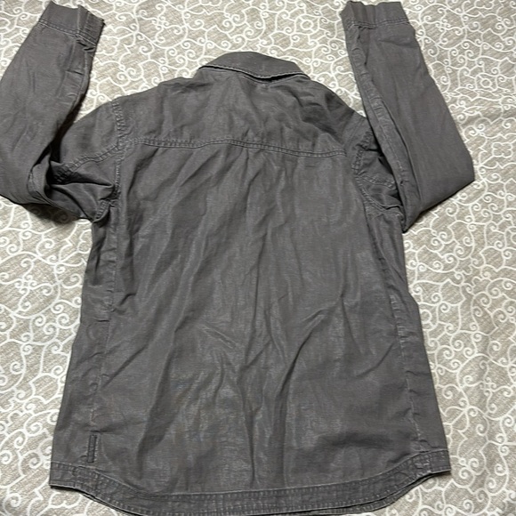 mens armani exchange denim like jacket, perfect condition sz large - Picture 4 of 4